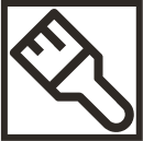 🦆 icon  Paint brush